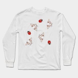 Butterflies and ladybugs Long Sleeve T-Shirt